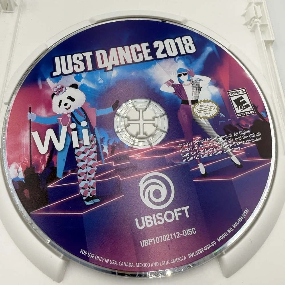 Just Dance 2018 (Nintendo Wii, 2017) Wii TESTED
